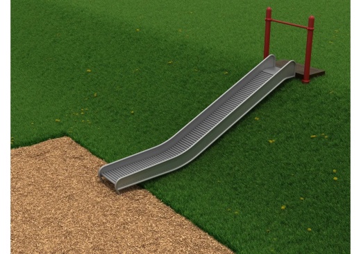 4 Foot Embankment Straight Roller Slide
