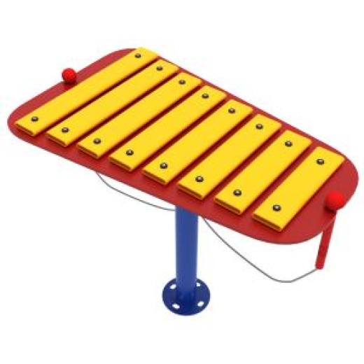 Colorful Outdoor Glockenspiel for Kids