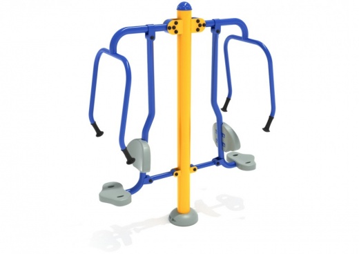 Double Station Chest Press - Perfect for Outdoor and Gym Fitness