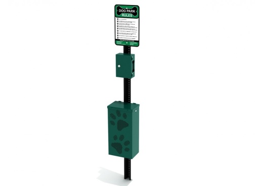 Pet Waste Station for Dog Parks