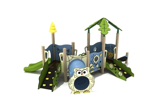 Barberry Canopy Mini Play Structure, Saltguard