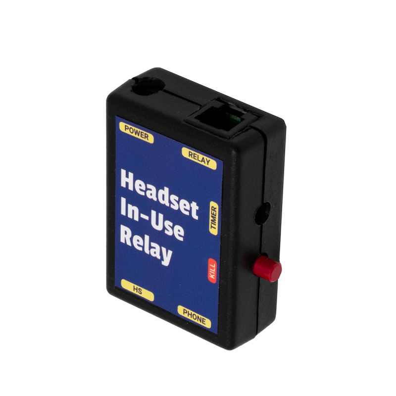 Headset In-Use Relay