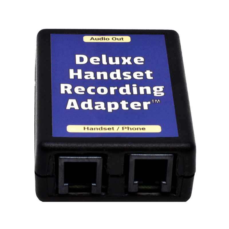 Deluxe Handset Recording Adapter
