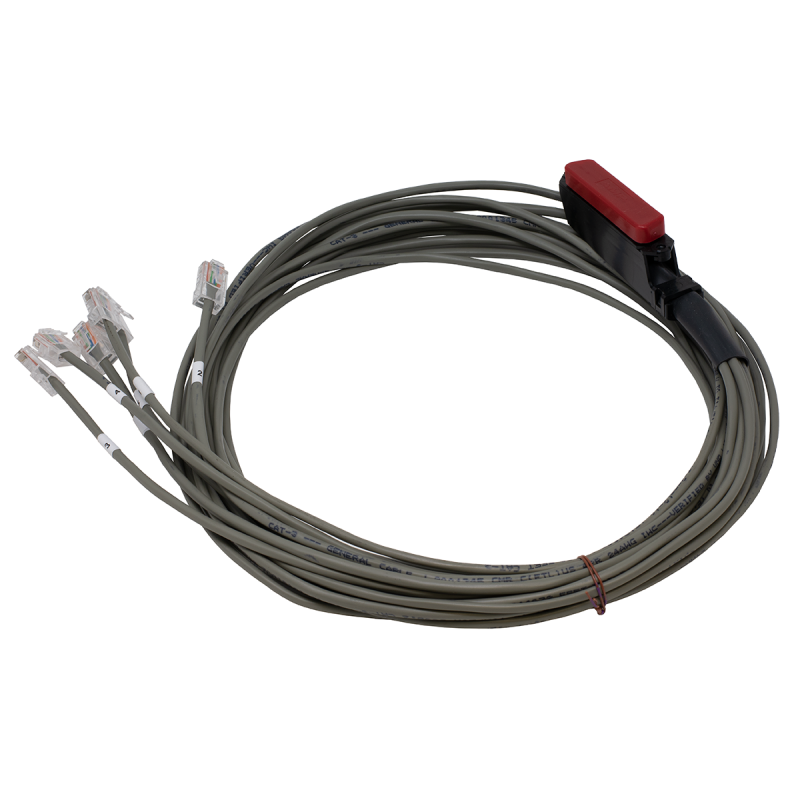Qwik 6' 6X8 Weco Cable With Female Amp