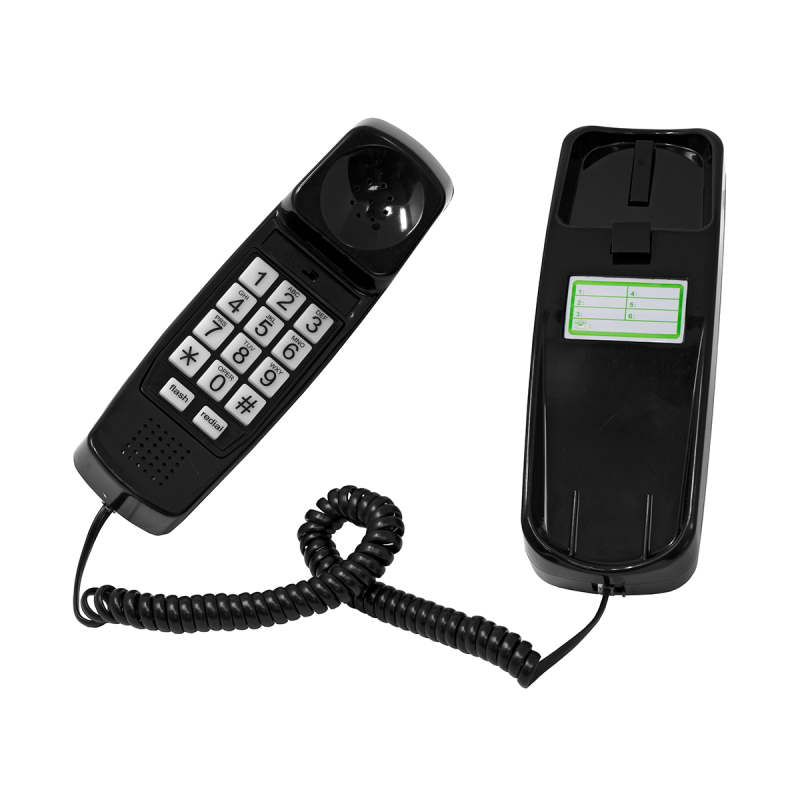 Trimline Phone With Keypad (Black)