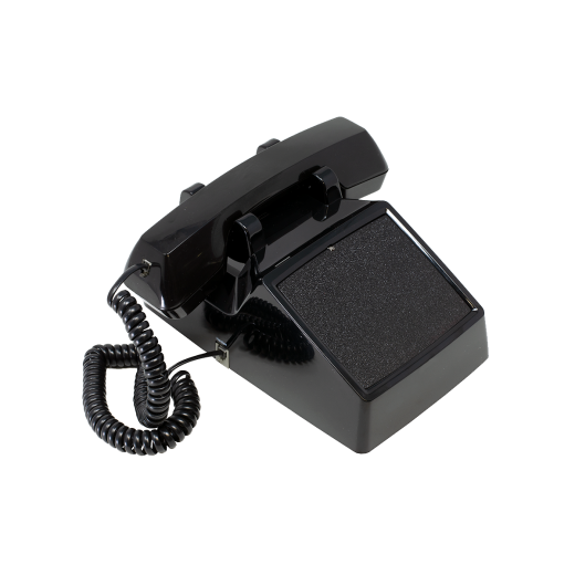 2500 Style Desk Phone No-Dial Black