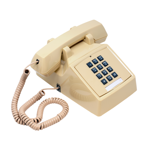 2500 Style Desk Phone with Keypad (Ivory)