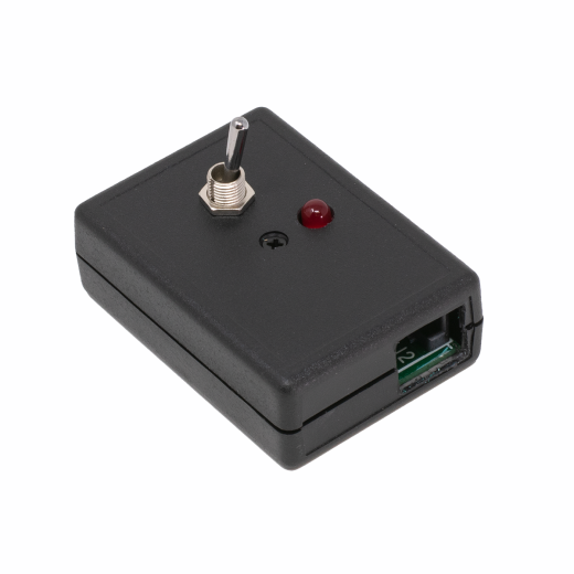 TKM-6 Modular 8-Pin Switch Top Mount Black W/LED