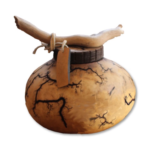 Handcrafted Pet Gourd Urn - A Unique Memorial for Your Beloved Pets