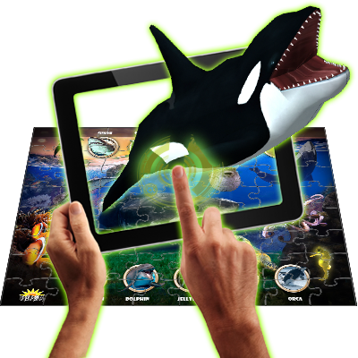 Popar Undersea 4D Smart Puzzle & App-150 Pcs