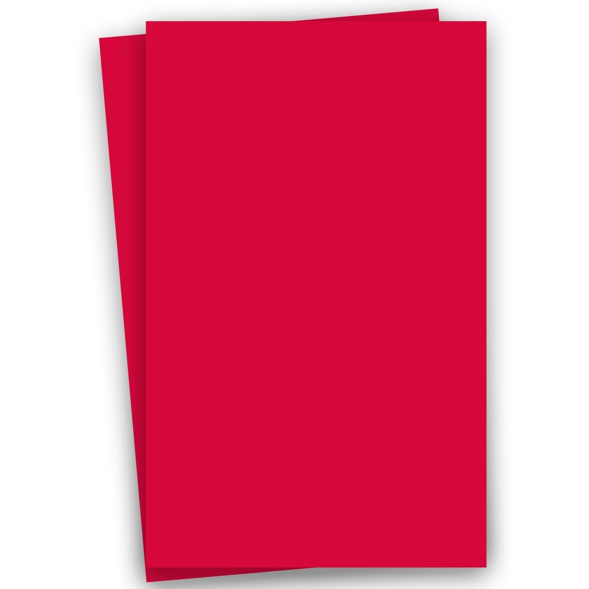 Plike (Plastic-Like) Paper - 8.5 x 11 - RED - 122LB COVER - 25 PK