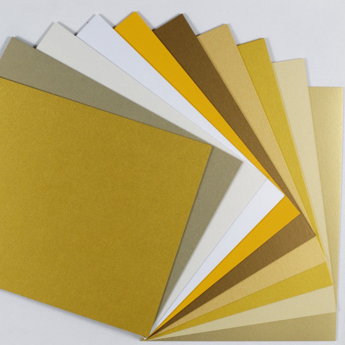 FAV Shimmer Pure Cream - 8.5 x 11 Card Stock Paper - 92lb Cover (250gsm) 