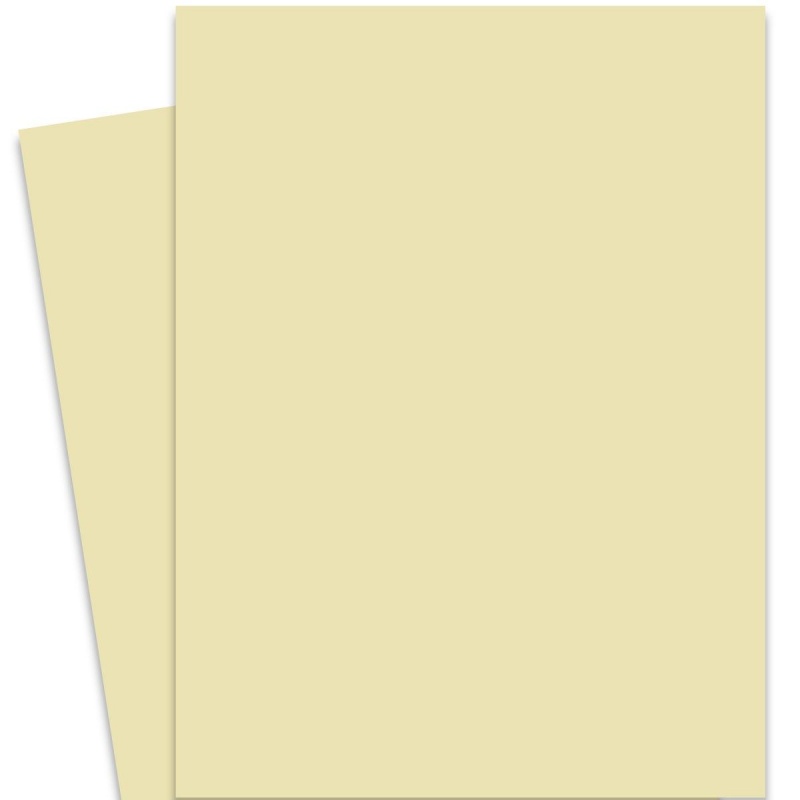 Burano Yellow (07) - Folio 27.5X39.3-In Cardstock Paper - 92Lb Cover (250Gsm) - 100 Pk