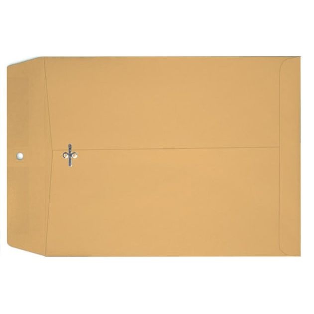 Clasp 12-X15-1/2 Catalog Envelopes - 28Lb Brown Kraft - (12 X 15.5) - 500 p