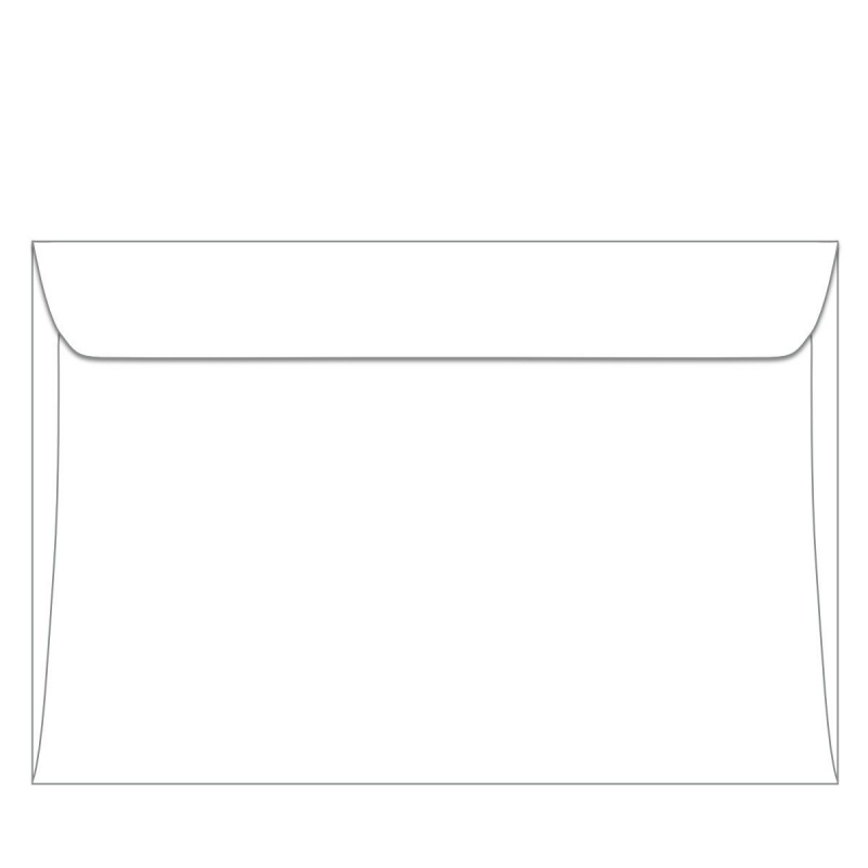 9X12 Booklet 70# White Smooth Cougar Envelopes - 500 Pk