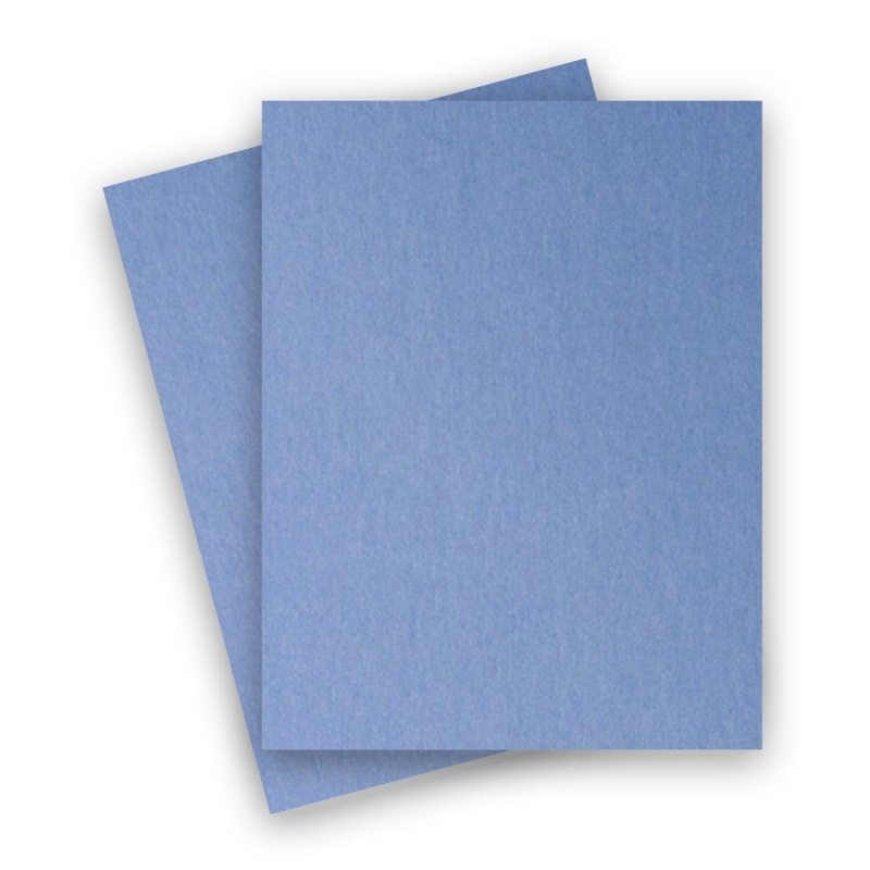 Metallic - 8.5X11 Card Stock Paper - SILVER - 105lb Cover (284gsm