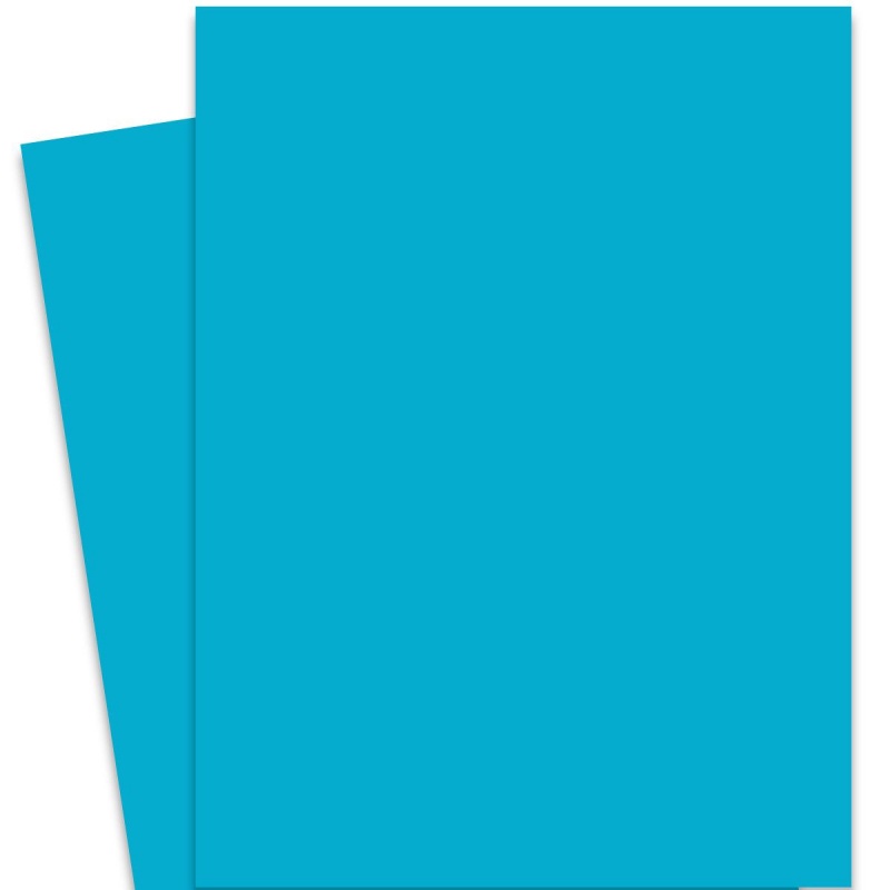 Burano Blue (55) - Folio 27.5X39.3-In Paper - 24/60 Text (90Gsm) - 250 Pk