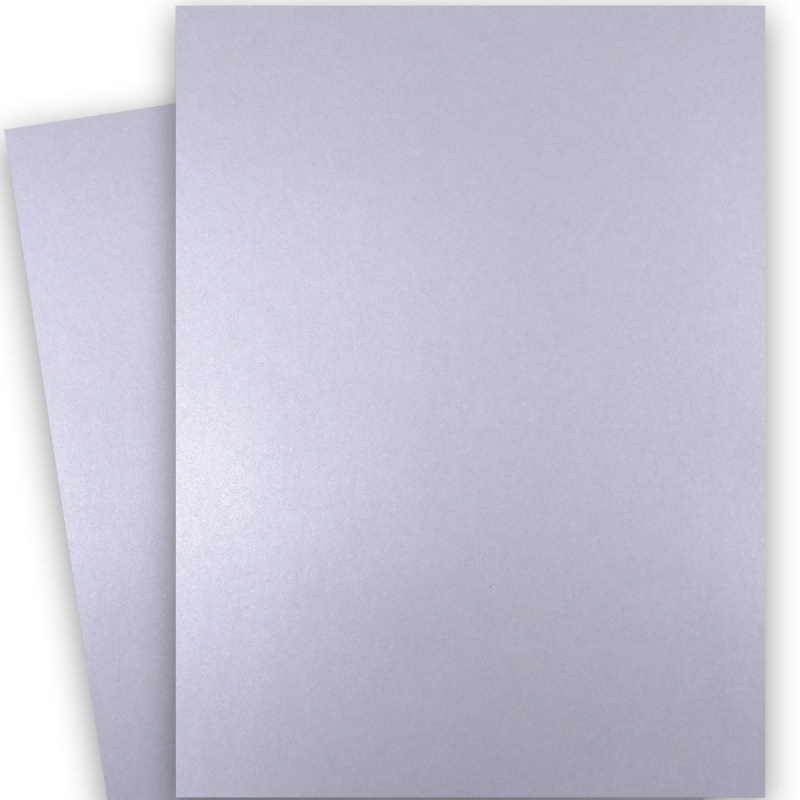 Shine SILVER - Shimmer Metallic Paper - 28x40 - 80lb Text (118gsm)