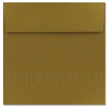 Stardream Metallic - 7.5 In Square Envelopes - Antique Gold - 1000 Pk