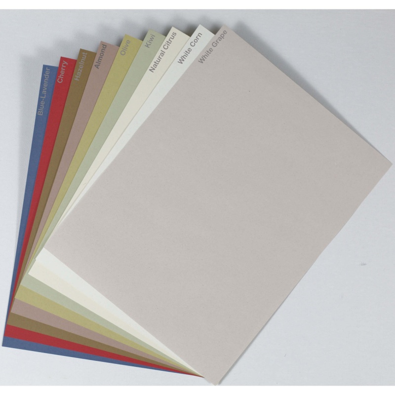 Crush White Corn - 8.5X11 (Letter) Card Stock Paper - 130lb Cover (350gsm)  - 250 PK