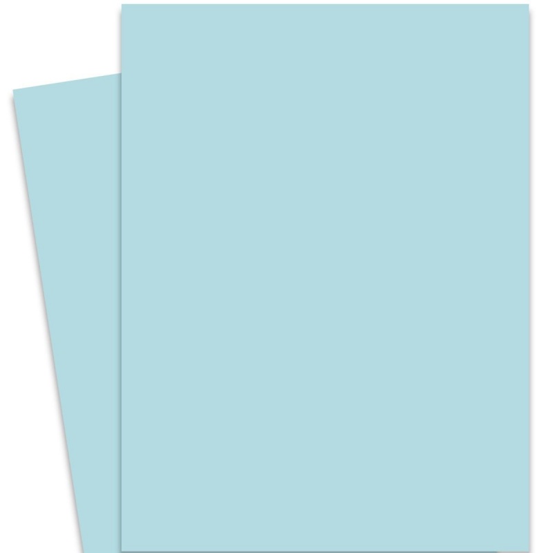 Burano Sky Blue (08) - Folio 27.5X39.3-In Paper - 24/60 Text (90Gsm) - 250 Pk