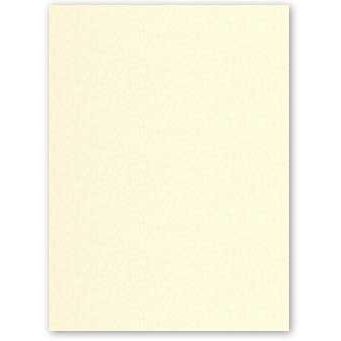 Baronial Ivory Card Stock - 18 x 12 Classic Linen 80lb Cover