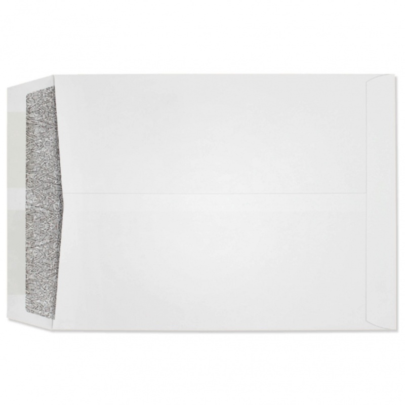9 X 12 Catalog Envelopes - 28Lb White With Black Inside Tint - 500 Pk