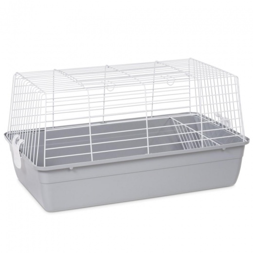 Single Pack Carina Small Animal Cage - Gray