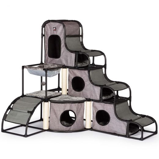 Catville Tower - Gray Print