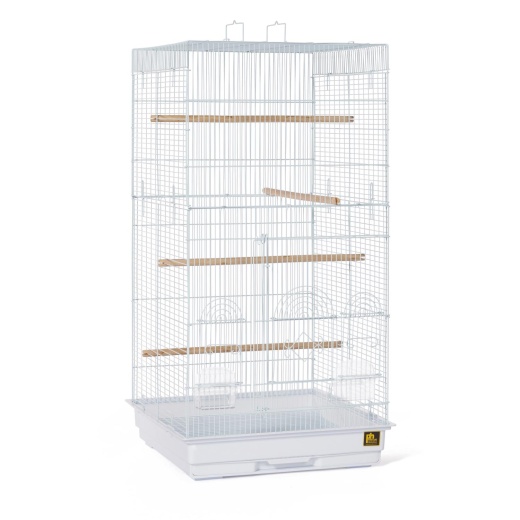 Tall Tiel Cage White