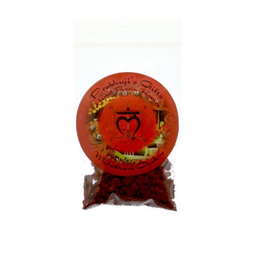 Sample Resin Incense Root Chakra Muladhara - Grounding and Inner Peace