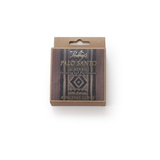 Palo Santo And Myrrh Incense Cones - Cleansing & Purification