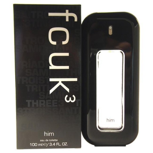 Fcuk 3 Cologne - 3.4 Oz
