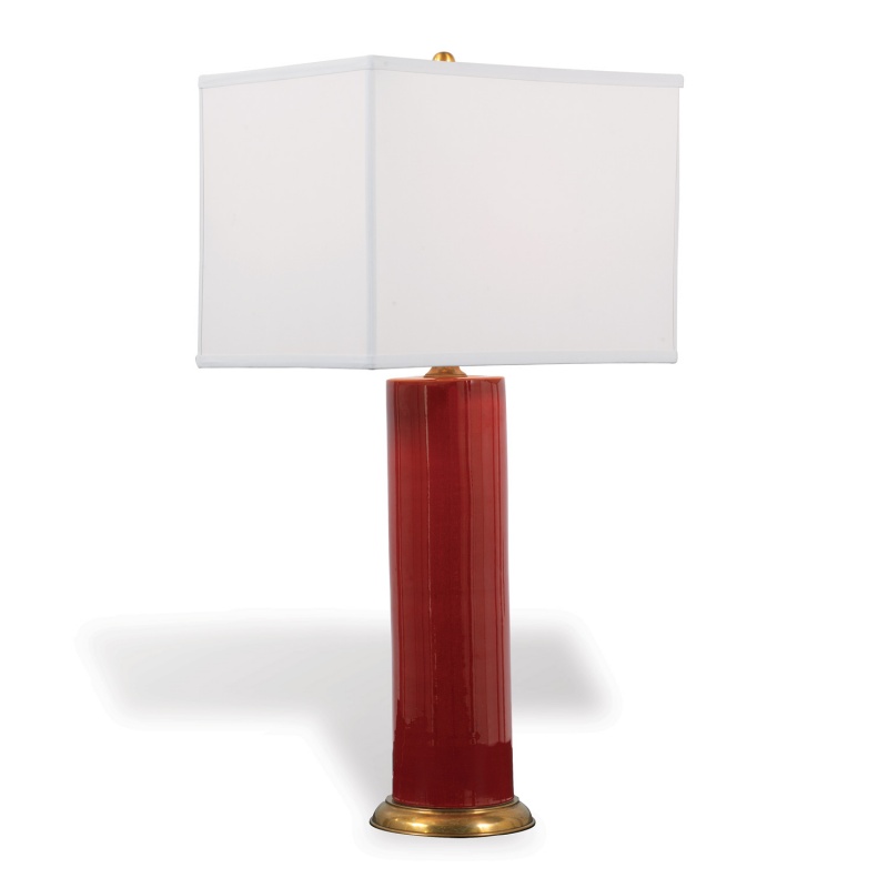 Melrose Ruby Lamp 32"h