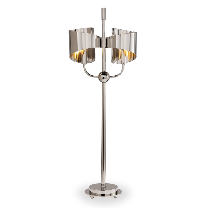 Quinton Nickel Lamp