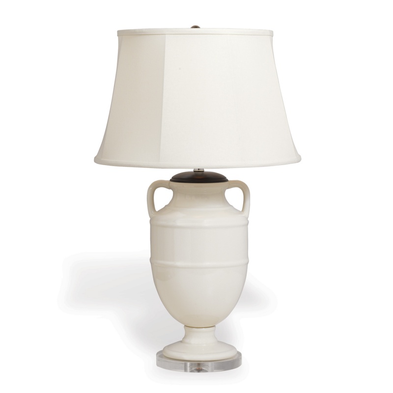 Lantana Ivory Lamp 34"h