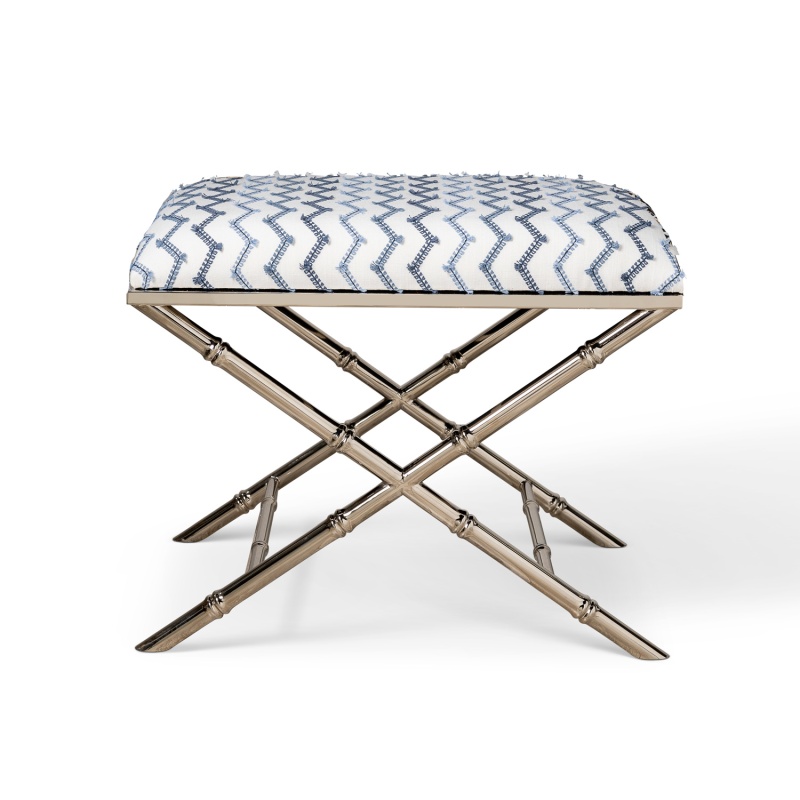 Lauderdale Nickel Mozzi Bench