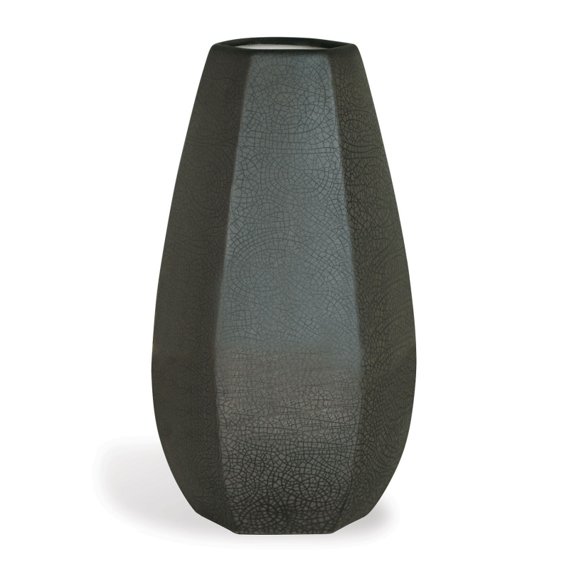 Deco Charcoal Vase