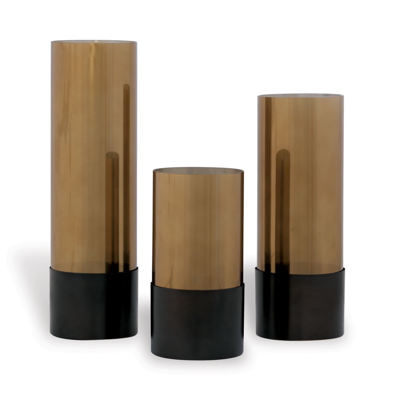 Evanston Gold Vases (Set Of 3)
