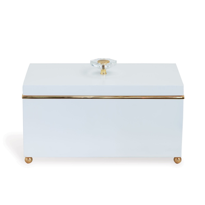 Naples White/Brass Box