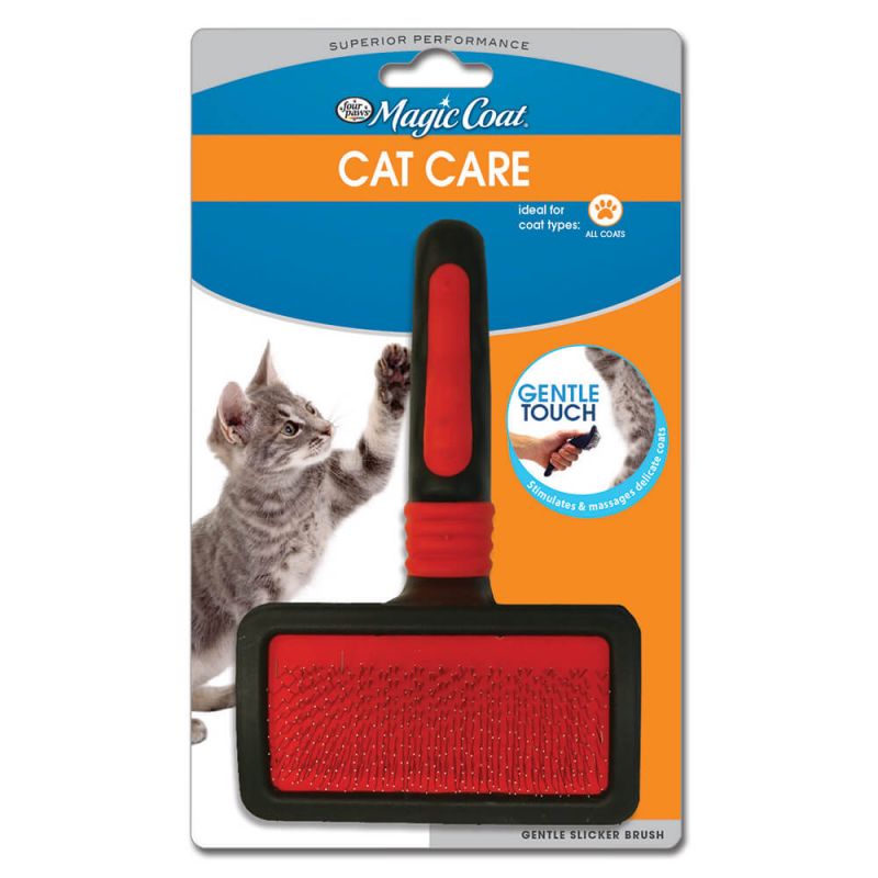 Magic Coat Gentle Slicker Wire Cat Brush