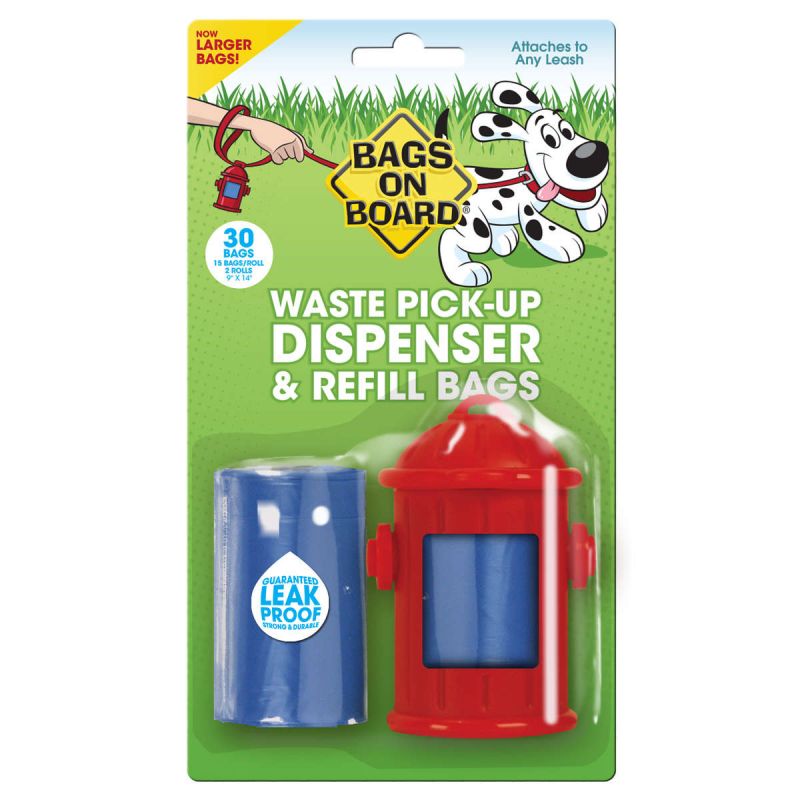 Fire Hydrant Dispenser And Pick-Up Bags 30 Bags