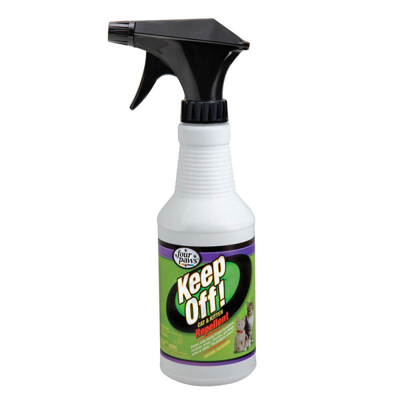 Keep Off Indoor And Outdoor Cat And Kitten Repellant Spray 16 Ounces