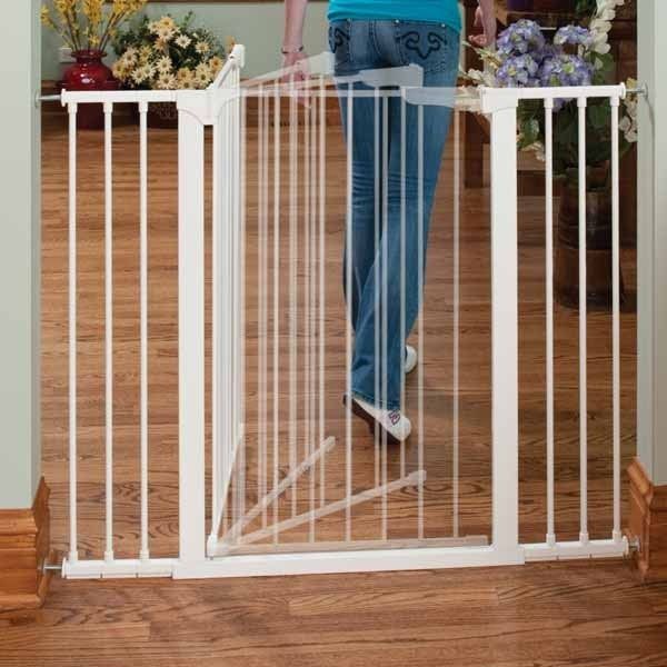 Tall And Wide Auto Close Gateway Pressure Mounted Pet Gate
