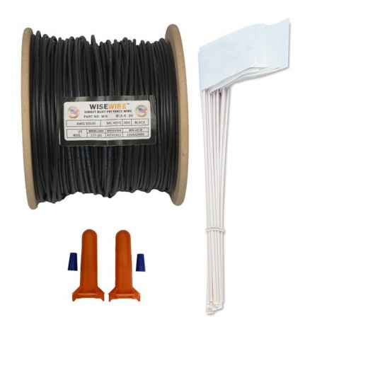 WiseWire 18 Gauge Boundary Wire Kit 500Ft - The Ultimate Pet Containment Solution