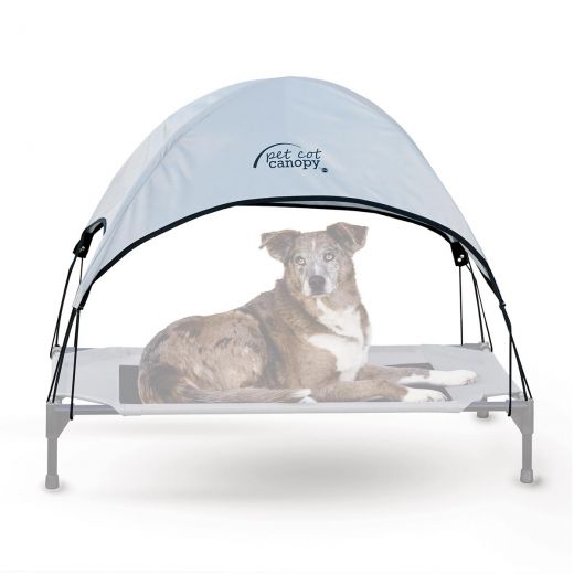 KH Pet Cot Canopy for Dogs - Elevated Bed Shade