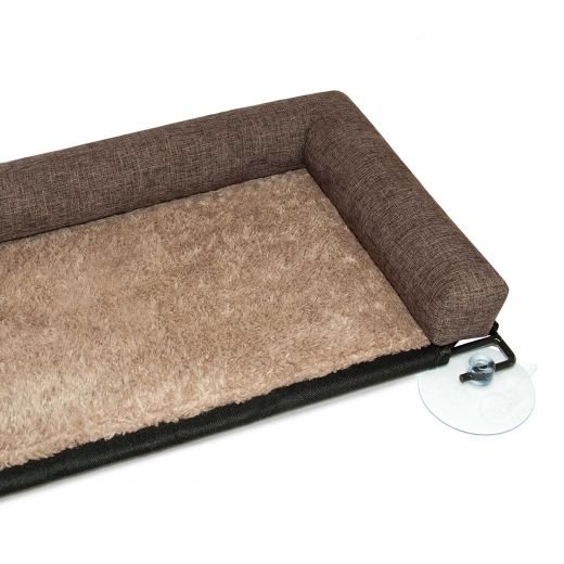Ez Mount Kitty Sill Deluxe With Bolster