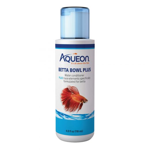Aqueon Betta Bowl Plus Water Conditioner 4 Ounces