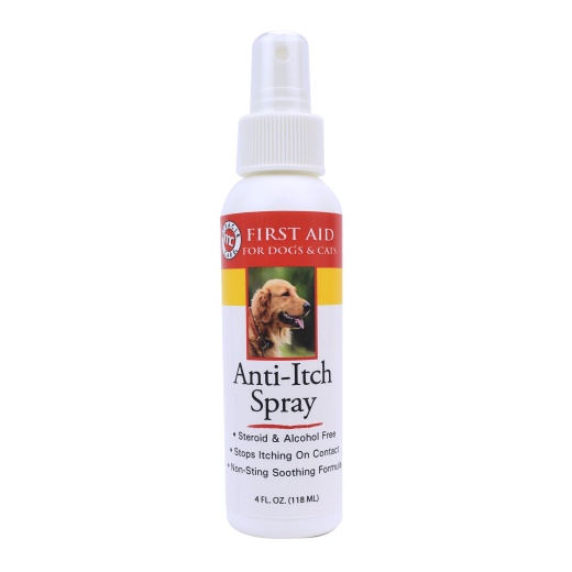 Miracle Care Anti-Itch Spray for Dogs and Cats - 4 Ounces