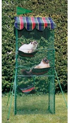 Kittywalk Penthouse Outdoor Cat Enclosure